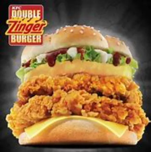 DOUBLE ZINGER BURGER